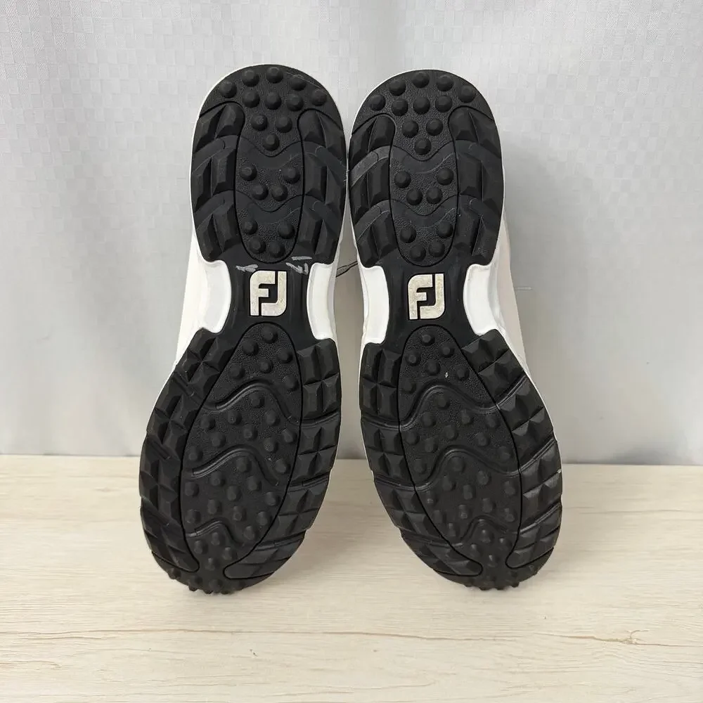 FootJoy Shoes Mens Size 13 M FJ Golf Athletics Spikeless White Black 56828